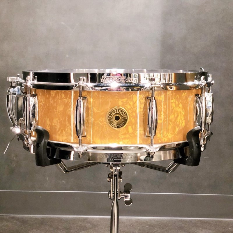 GRETSCH GKNT-0514S-1CL 501 Broadkaster Series 14×5 / Antique Pearlの画像